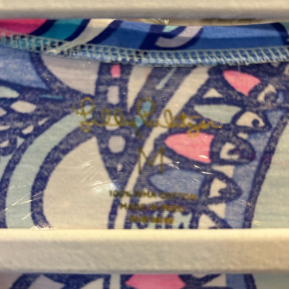 Lilly Pulitzer Short Sleeve Colorful Top - Picture 4 of 4